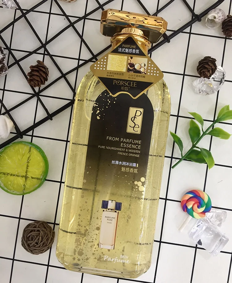 
PORSCEE Elegant Bath Gel Moisturizing Bath And Body Works Gold Body Wash Shower Gel 
