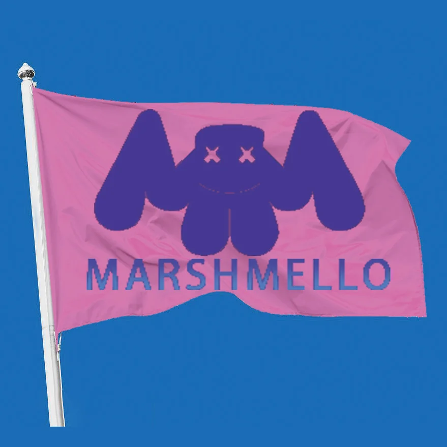 Музыкальный фестиваль ЭДМ пользовательские флаги для уличной атмосферы рейвера ремиксы популярные модные события вечеринки клубы