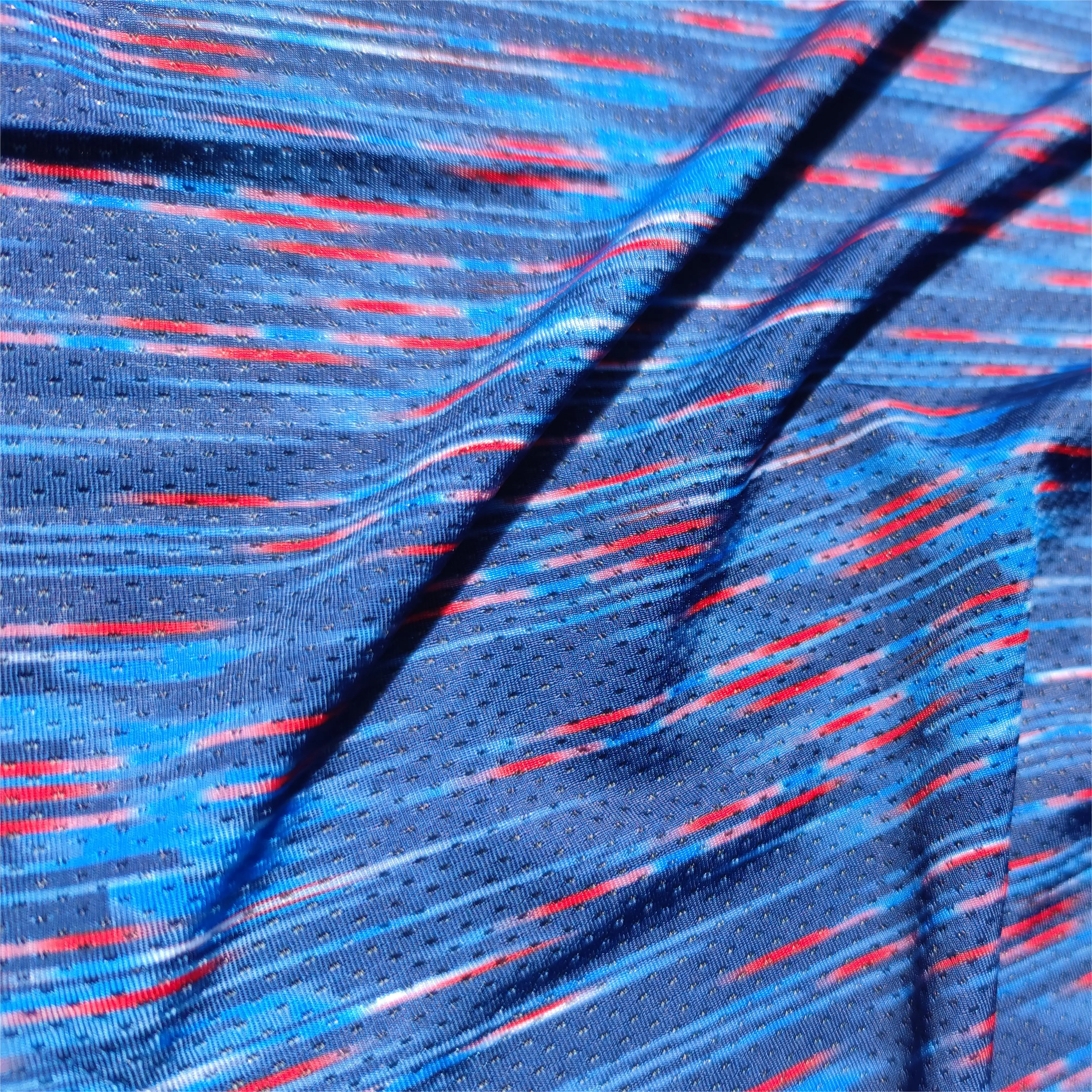 Customization 90% polyester 10% spandex best-selling products Elastic custom mesh printed swimsuit fabric