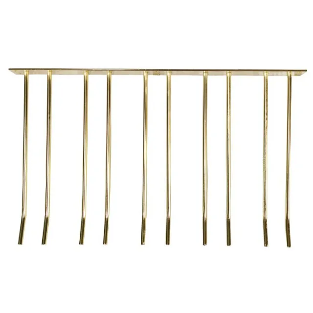 Stainless Steel Stemware wine glasses hanger For bar Under Cabinet Wine Glass holder Rack Wall-mounted Stemware Rack Hanging