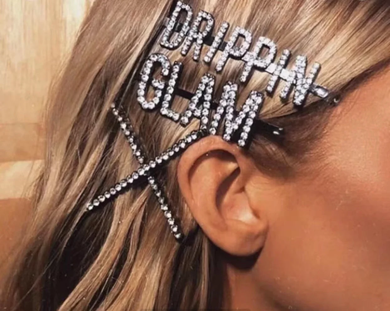 $0 38/шт. Заколки для волос bling word горячая Распродажа заколки