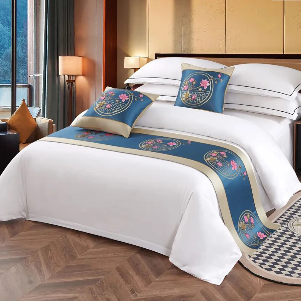 Wedding Bed Sheet Five Star Hotel 100 Cotton Bedding King Set Bed Cover Duvet