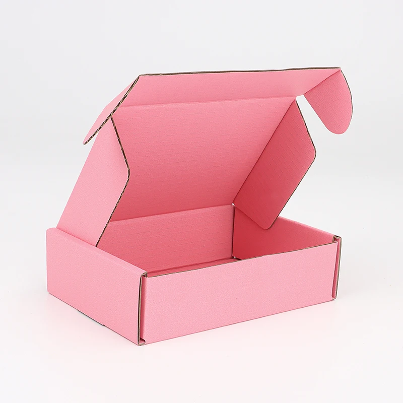 Logo Corrugated Shipping End Cute Baby thickened folding recycled mailer paper box