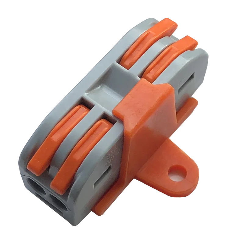 Fast Connect/push Wire Terminal Push Speaker Terminal Fixed Wireless Terminals Gsm Splice 50pcs/inner Box 400V PA66 32A JISJACK
