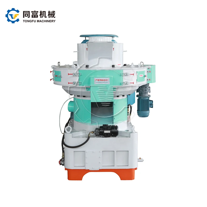 Biofuel Vertical Ring Die Biomass Wood Pellet Machine
