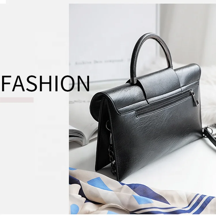 New Fashion Office Bags Ladies Women Handbags Vintage Leather Hand Bag Manufacturer