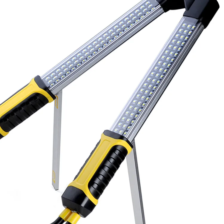 TOP Seller Led Rechargeable Foldable 120 LED Under Hook Work Light Lamp Car Repaiding Light Automobile Emergency  Light