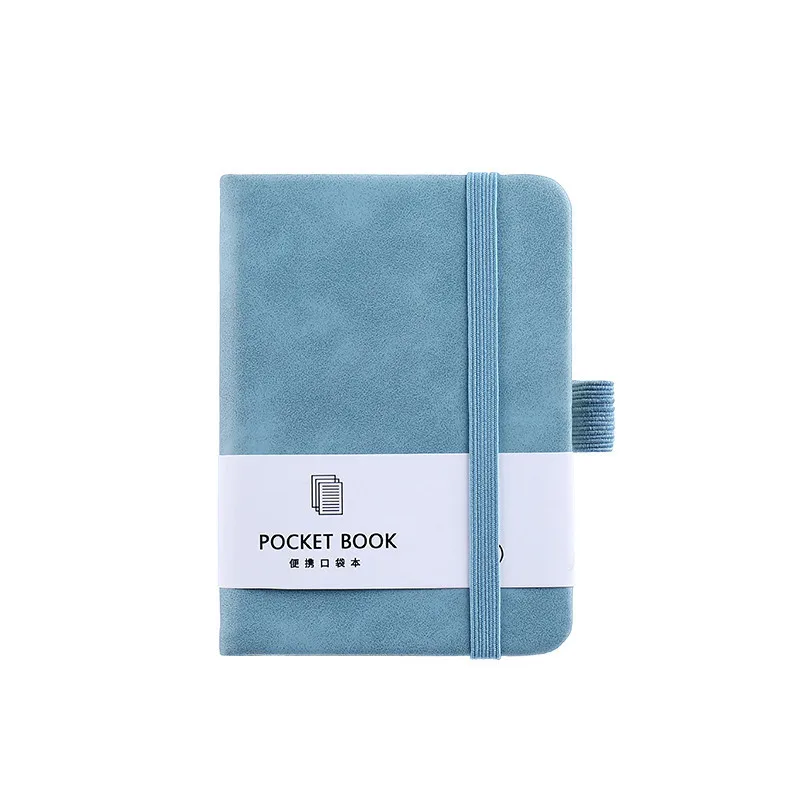Best-Selling A5 A6 Student Diaries with Custom Strap-On Notebooks Leather Paper Cover Hardcover 100 Sheets Thermal Binding Gifts