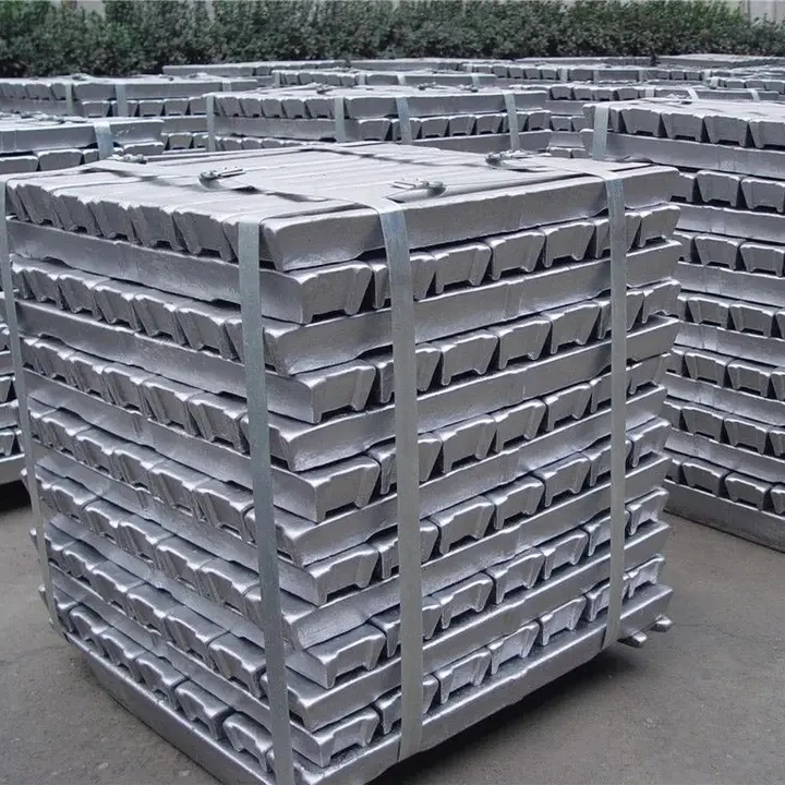 Most popular  Pure Aluminum Ingots high quality A7 99%