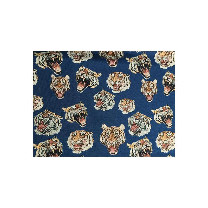 Wholesale cotton flower jacquard tapestry fabric manufacturer turkey