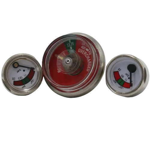 37mm Manometer Gauge For Clean Agent Fire Extinguisher