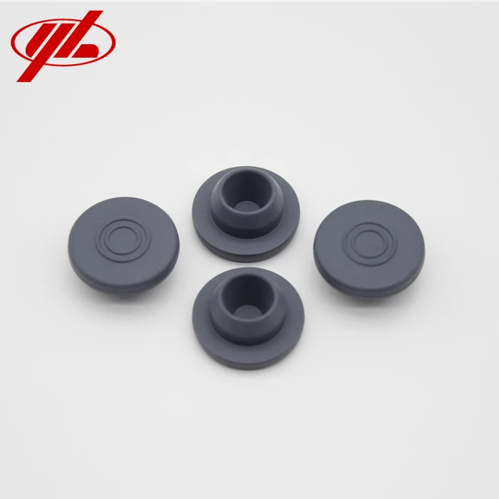Sterile 20mm 20-A Grey Medication Bottle BIIR Bromobutyl Rubber Stopper Seal