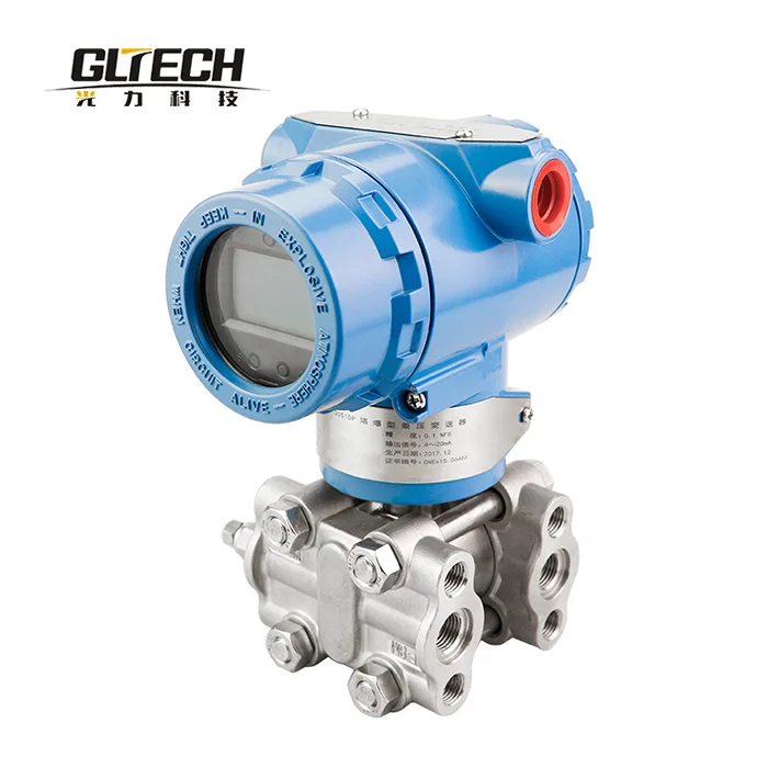 GLTech Hart communicate 4-20mA 3051 type Differential Pressure Transmitter
