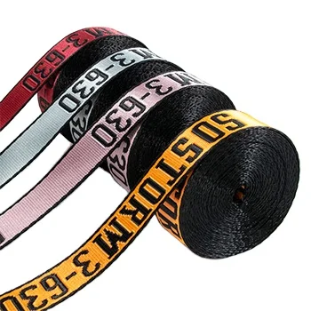Durable Heavy Duty 1 Inch 2 Inch Custom 100% Polypropylene Nylon Webbing For Bags, Slings, Belts