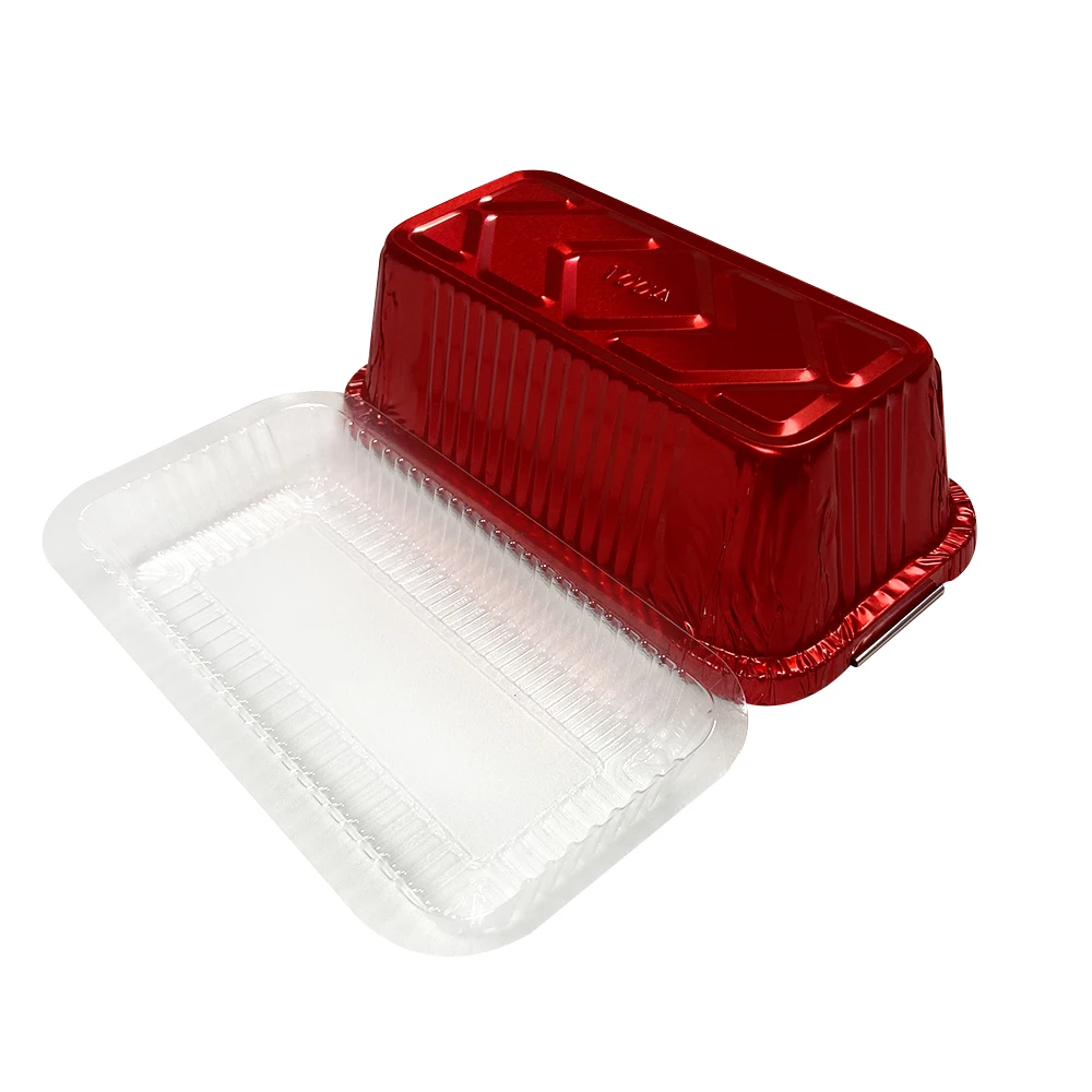 Hot selling multifunctional thermal insulation aluminum foil container aluminum foil takeaway food packages sizes container