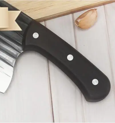 Amazon hot hand made high carbon steel 5cr15Mov 7 inch chef knife set butcher knife cleaver knife for kitchen and outdoor