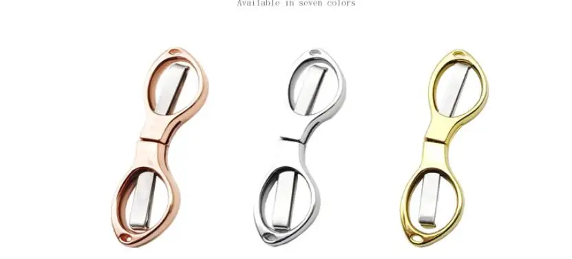 Embroidery Needlework  Sewing Folding Scissors Fishing Line Scissors Sewing Tools Plastic Handle Needlework Scissors