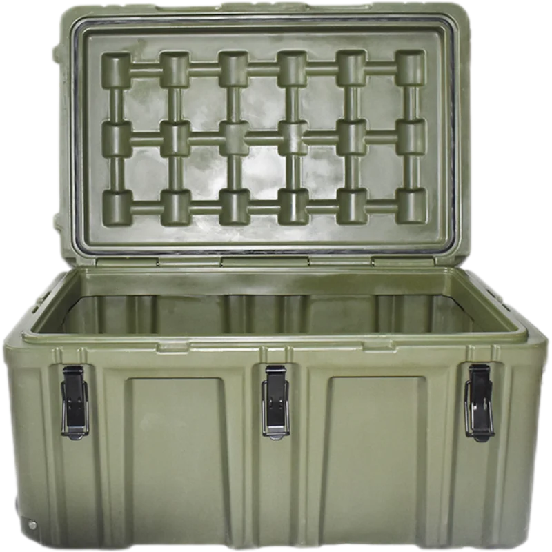 LLDPE Tool Storage Set Waterproof 220L Roof Rugged Overland Gear Cargo Case Tool Case