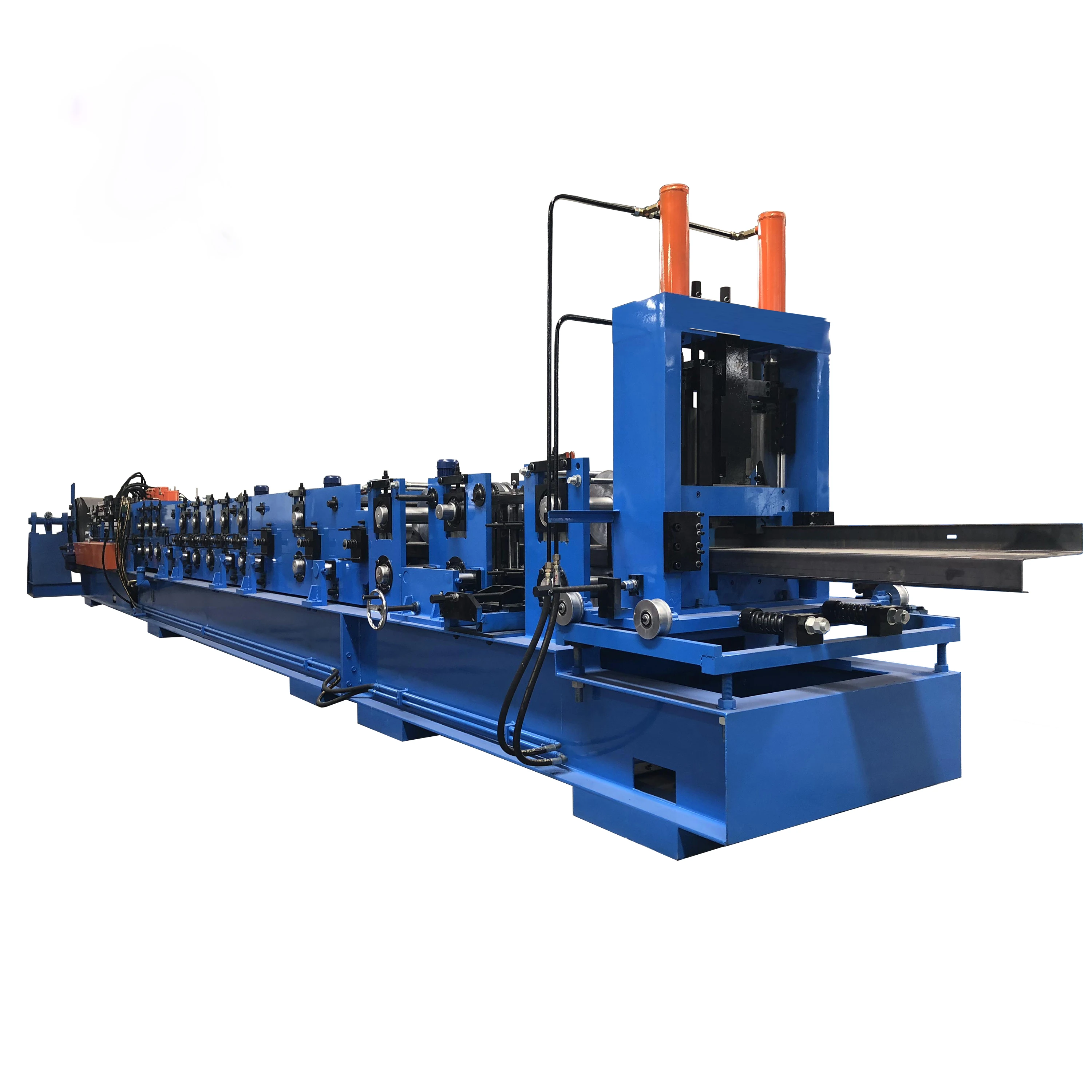 Metal Stud Track Steel Gauge Window Frame Ceiling Making Machine With C U W Omega Profile