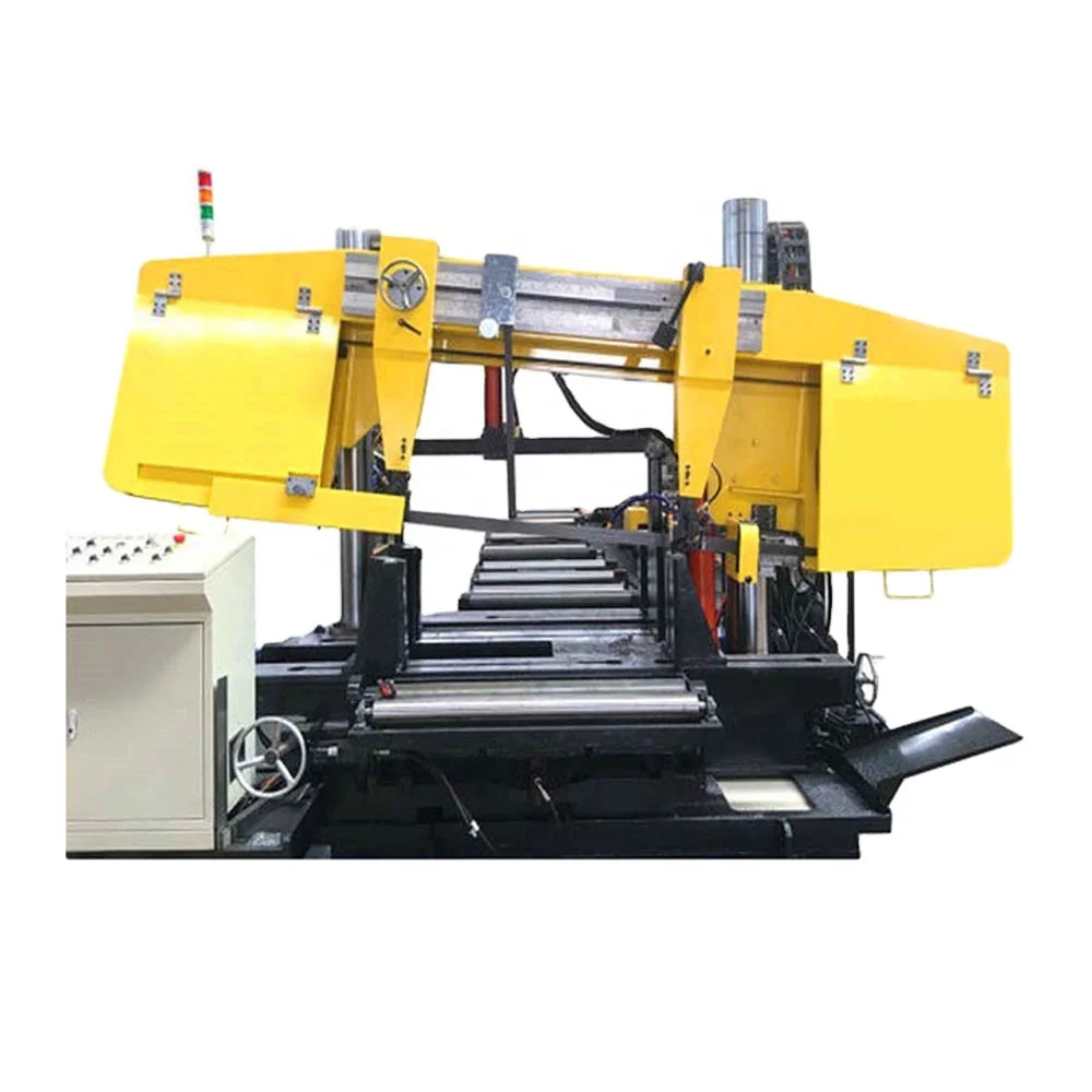 High Quality Factory Price Raintech DHR Series CNC Band Saw Machine For Steel Section Suitable For H Beam Steel For Steel Tower
