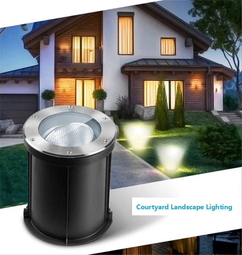 New Style Lighting IP65 cob 5w 7w 12w 15w 20w 30w Led Underground Lights Inground Light