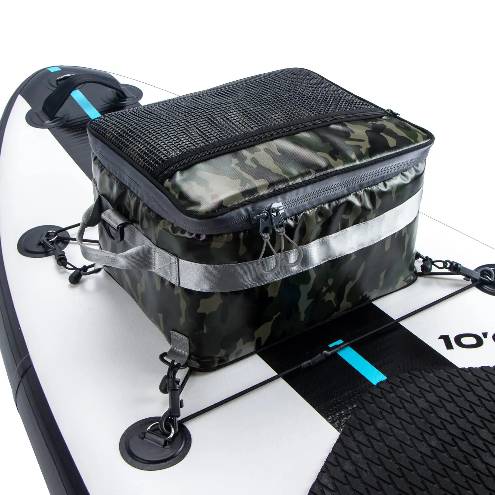 Wholesale Custom Paddle Board Kayak Cooler Bag Metal Key Chains Pistol Carabiner Keychain Shoulder Straps