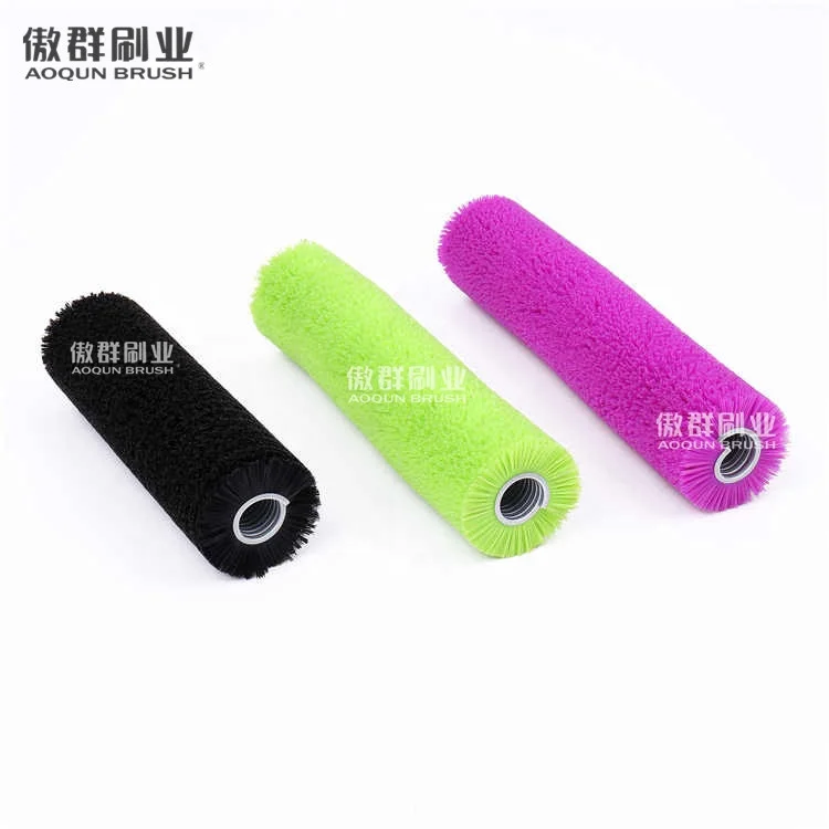 2 Rotating Brushes Washing Robot For Rooftop Solar Solar Photovoltaic Panel Cleaning Roller Brush  Solar Cleaning Panel Brushes