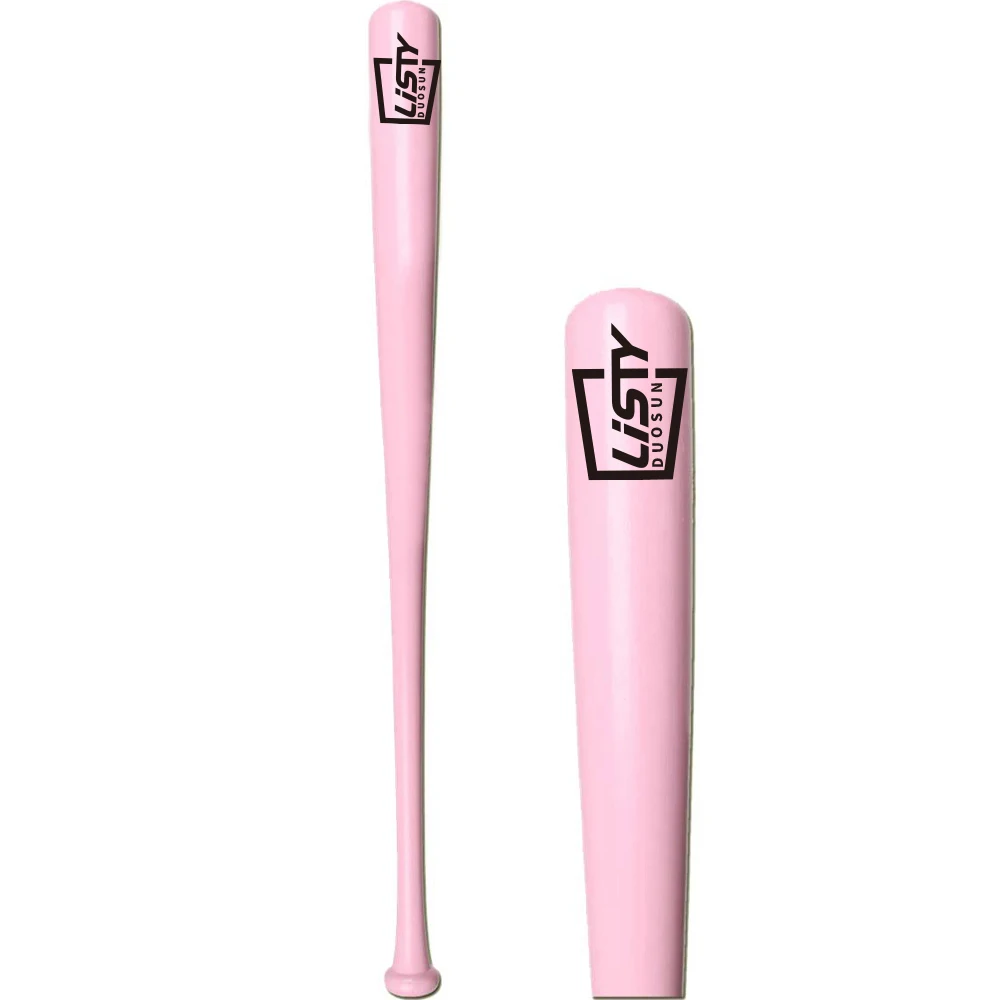 Listy Duosun Wholesale Hard  Wood Axe Knob Baseball Bat Wood Baseball Bat Manufacturer Baseball Training Bats