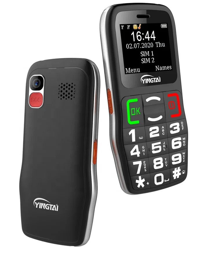 YING TAI cheap original 4g unlocked senior phone 1.77 inch dual sim 4g wholesale mobile phone for elderly people