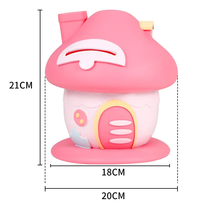 mushroom piggy bank