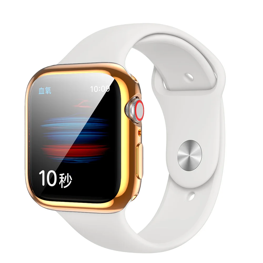 
For Apple Watch 4 40mm 44mm electroplated Protective Cover 
