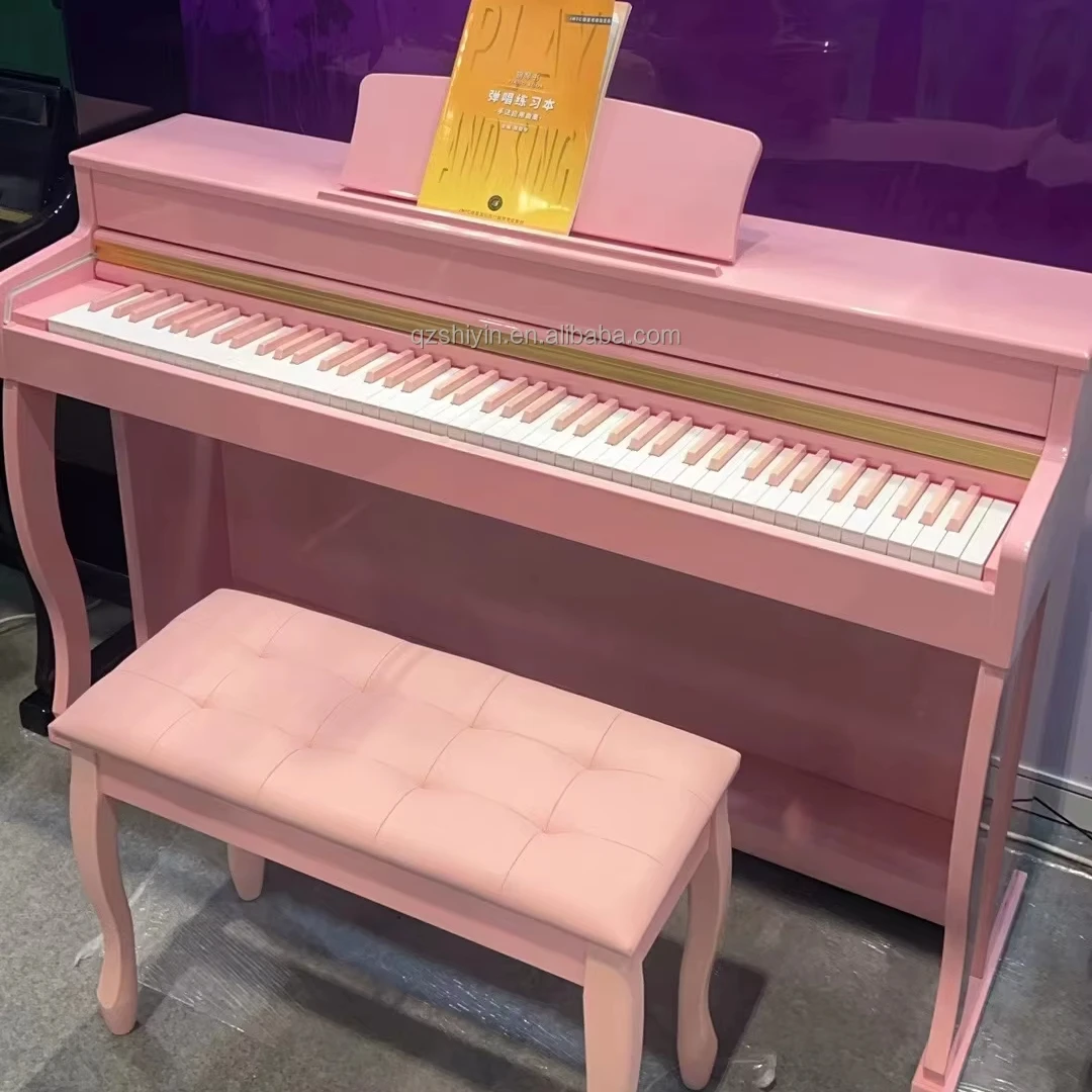 New Design digital piano pink piano music keyboard PINK