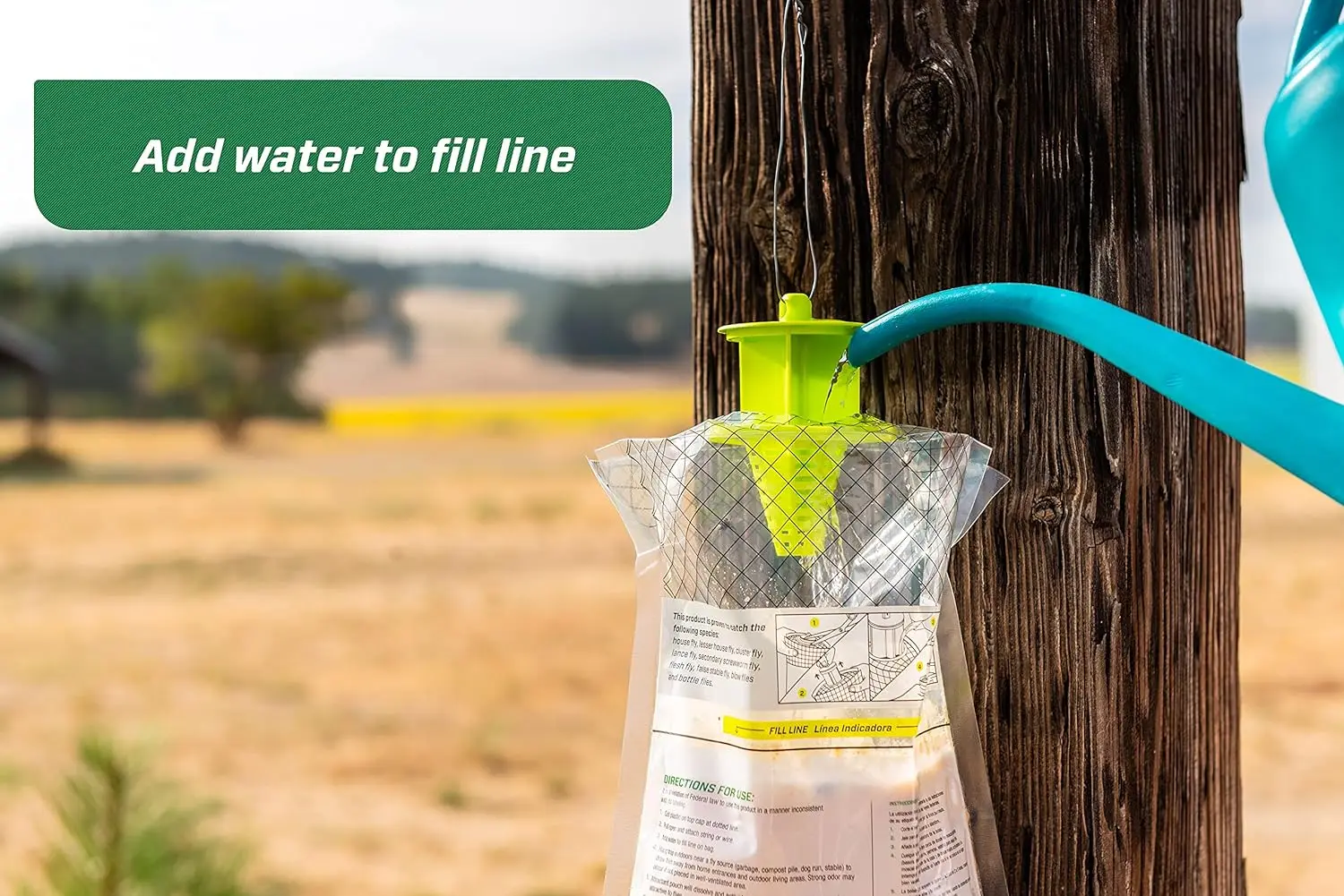 Effective Dayoung Dayang Outdoor Fly Trap Disposable Hanging Bag for Pest Control