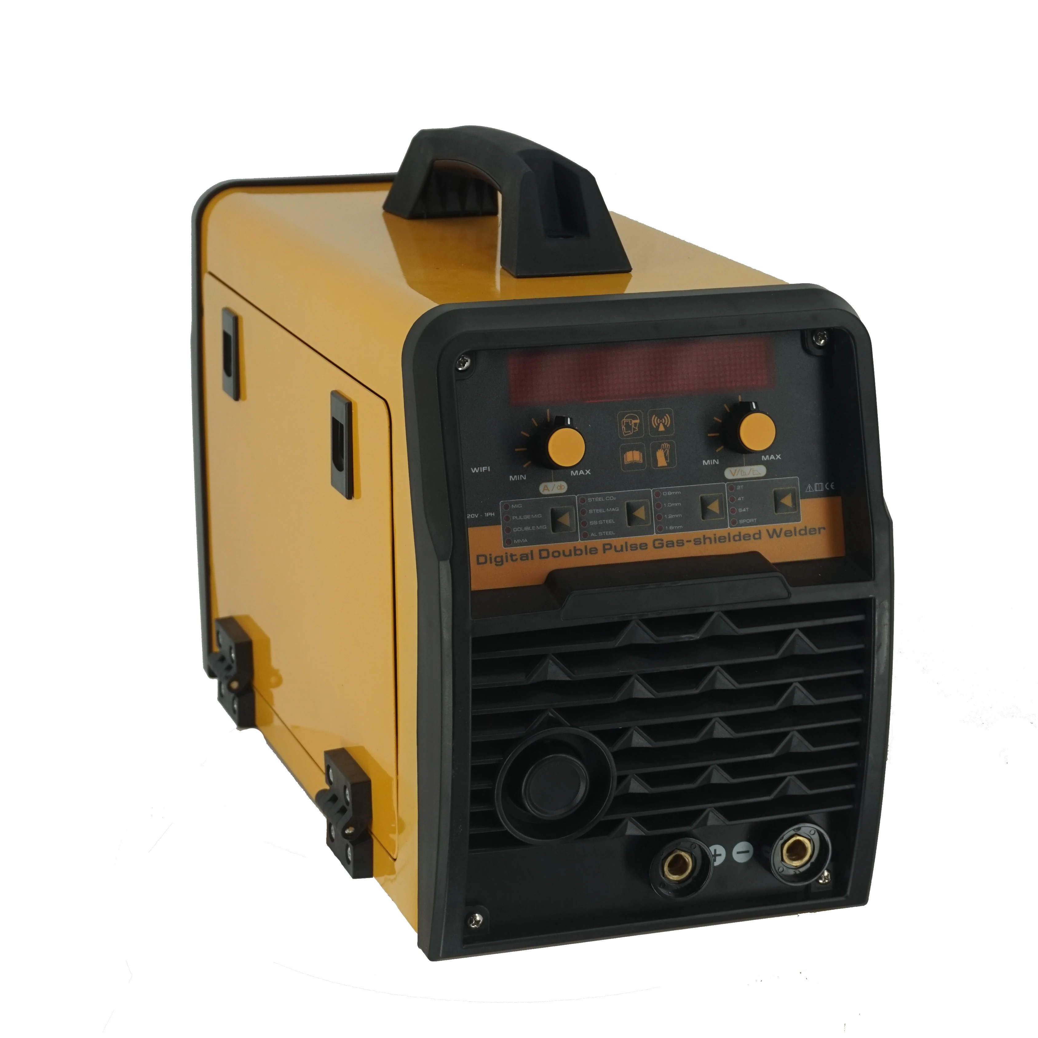 inverter arc mig dual functional double pulse portable spot welding machine