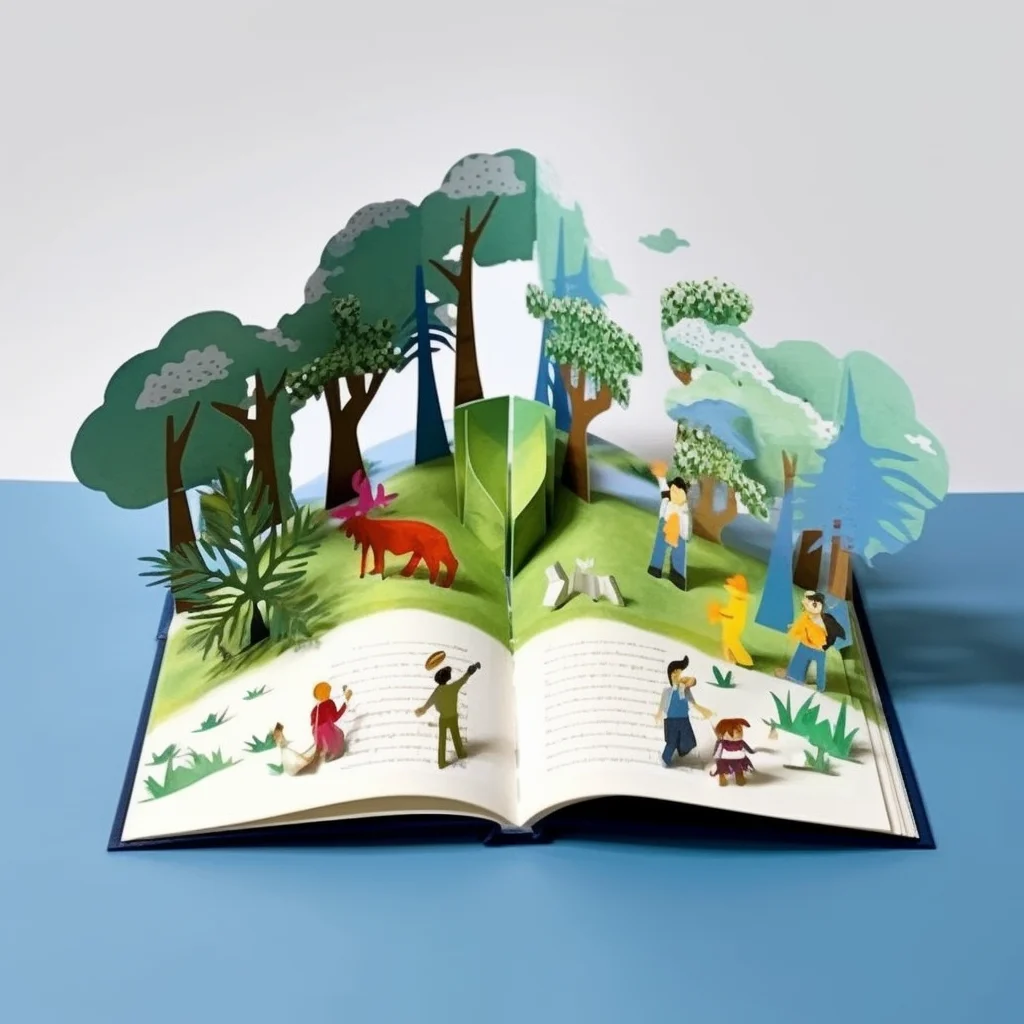 Early Education Printed Books Kids Learning Activities Books Children Art Paper Offset Printing Custom SizePop-up 3D Custom OEM