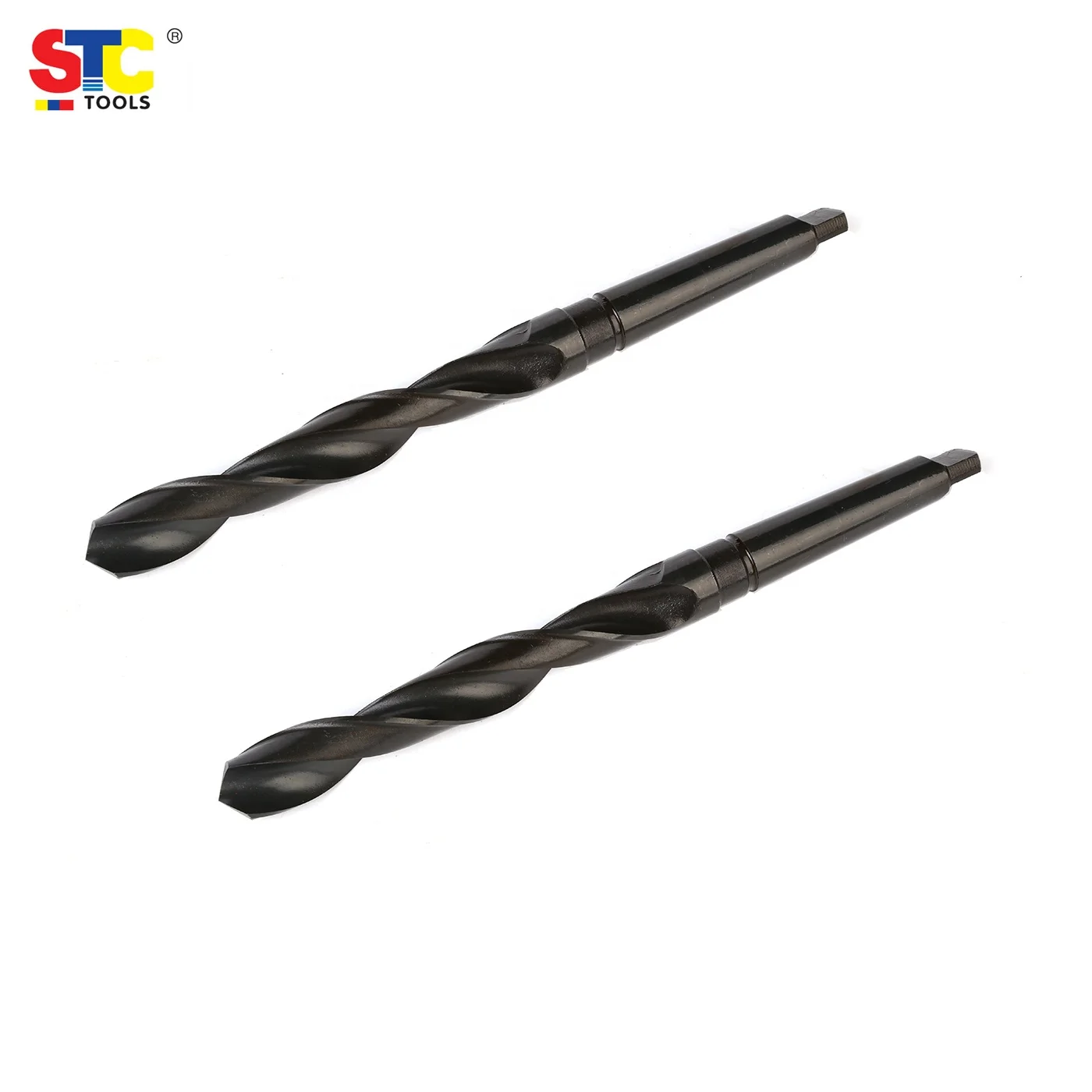 HSS high speed steel Cobalt Cone Shank Bits Black Oxide Finish Din345  Hole Cutter Power Tool Morse taper shank twist drill bit