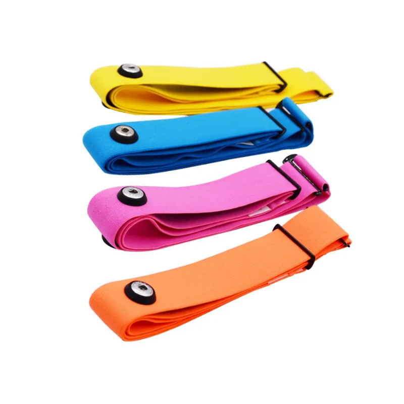 Heart Rate Monitor Chest Strap Belt  Soft Strap for Sport  Heart Rate Sensor Transmitter Snap Distance 54~55MM