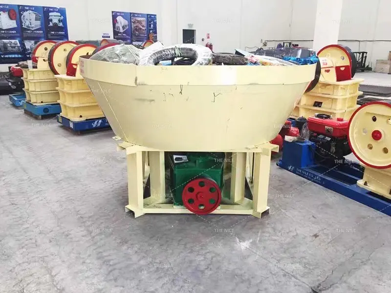 Sudan Wet Pan Mill New Type Professional Stone Grinder Gold Wet Pan Mill For Grinding Gold Ore