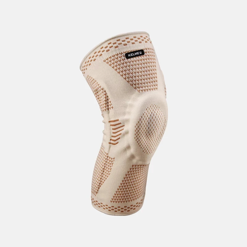 KELME Custom Knee Pads Sports Protective Gear Elastic Spring Support Bar Outdoor Basketball Volleyball Brace Protector KNEE PADS