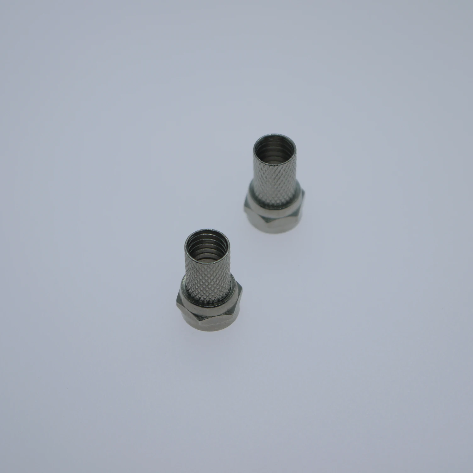 Made In China F Type Male Twist On Metal Rg6 Circular Connectors