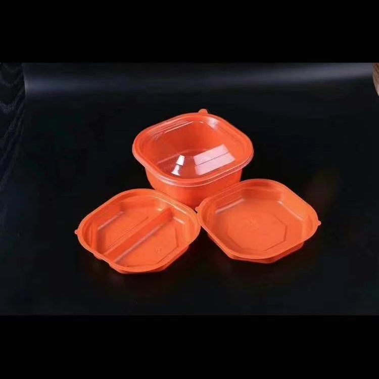 
Double-decker snack box 