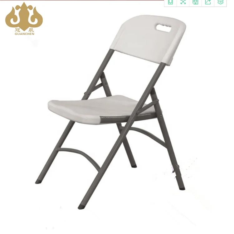 Outdoor HDPE folding plastic chair
