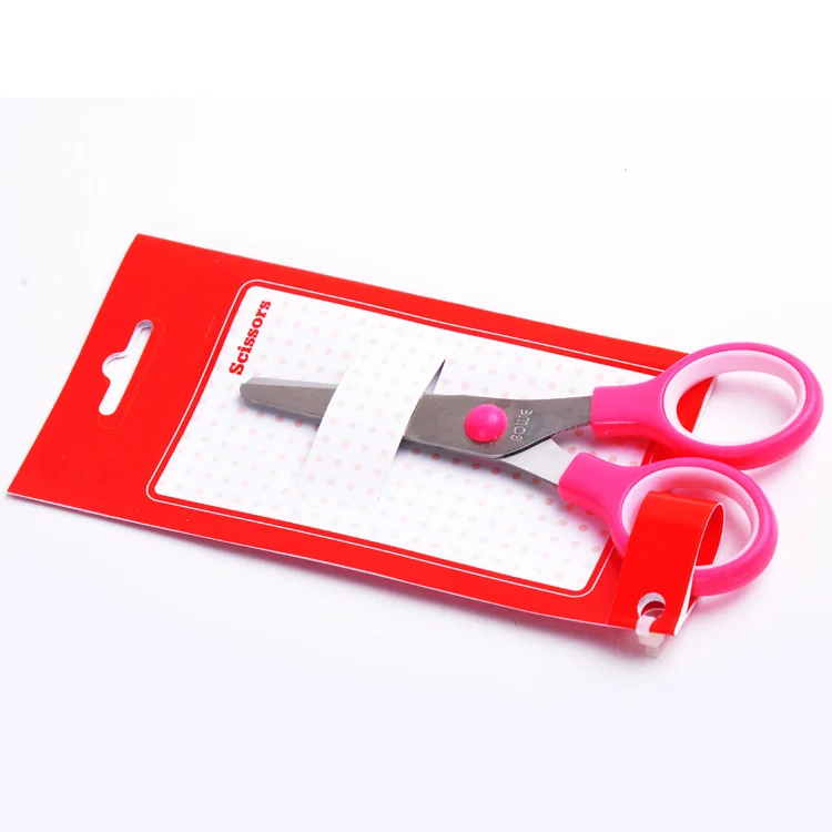 Hot selling wholesale OEM stationary fancy children safety paper cutting mini scissors