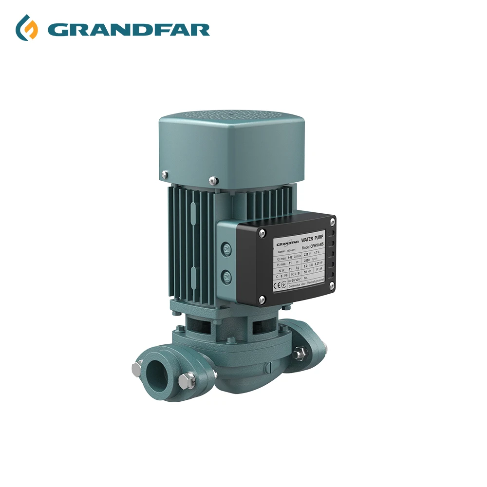 GRANDFAR Mini 72W 220v hot water household silent Boiler Circulation Electric shield Water Pump For Water Heater