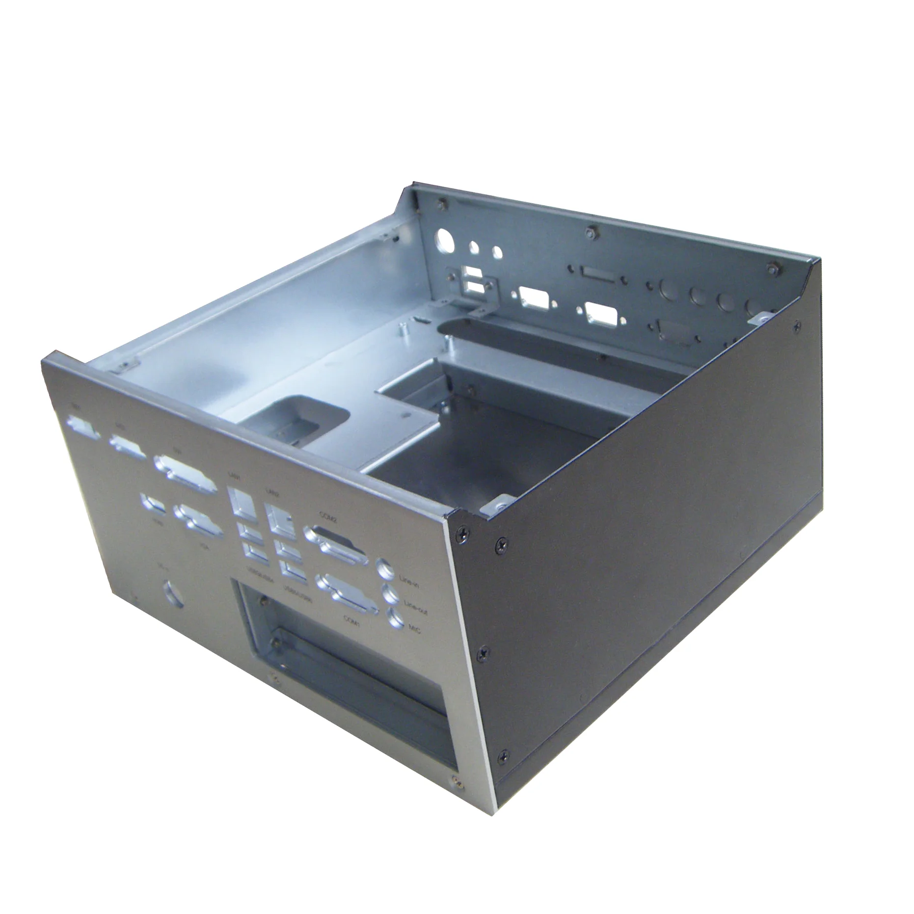 wholesale price cut sheet metal fabrication aluminum High Quality Custom Cabinet Metal Box Enclosure For Electronics