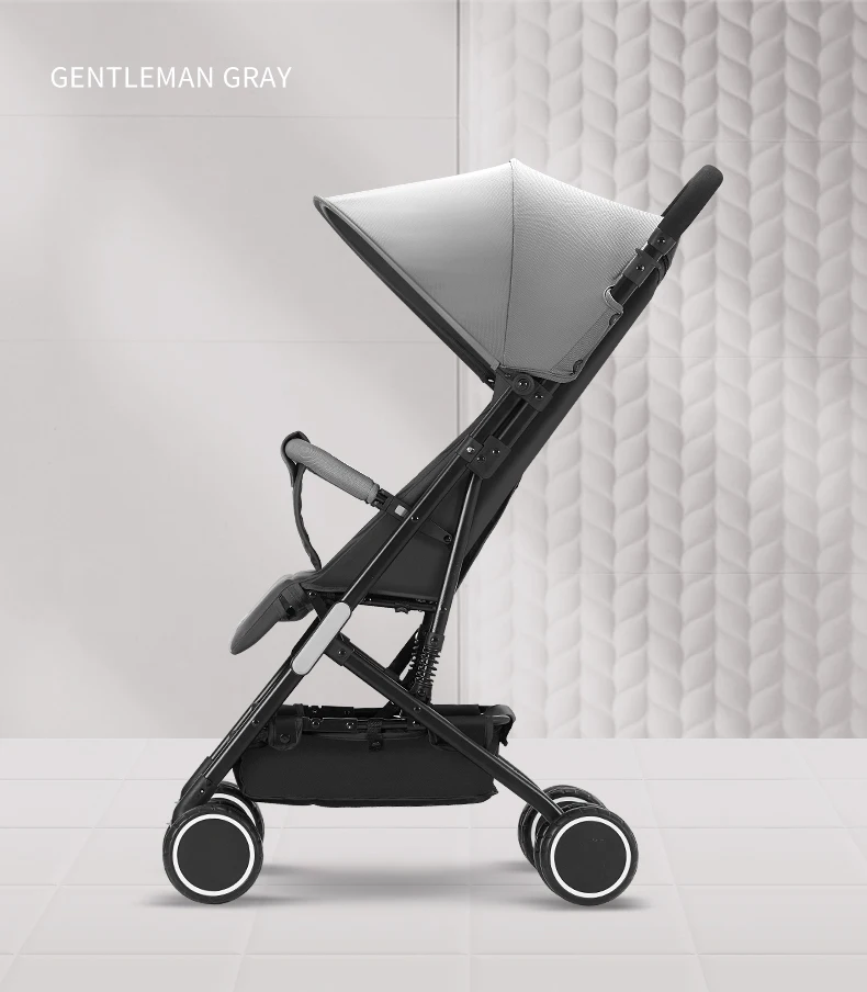 Easy folding baby buggy compact pram light weight travel stroller European modern baby stroller 2 in 1 stroller for baby