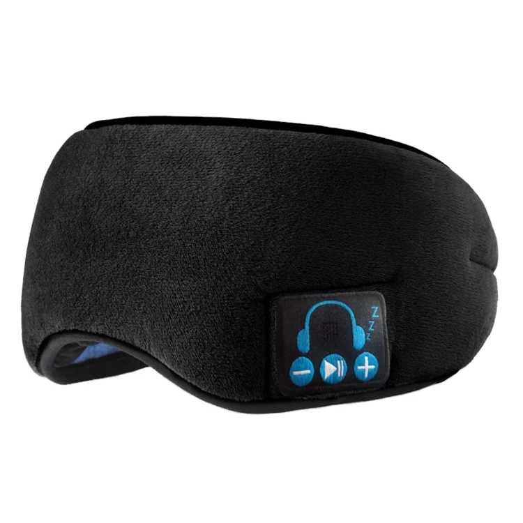
2019 Newest Wireless Smart Music Phone Breathable Custom Bluetooth Cotton 3D Sleeping Eye Mask Headphone 