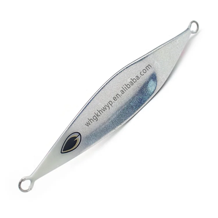 Wholesale Fishing Lures Metal Jigs 80g 100g 150g 200g 250g 300g Strong Glow Slow Pitch Jigging Lure With Jig Bait