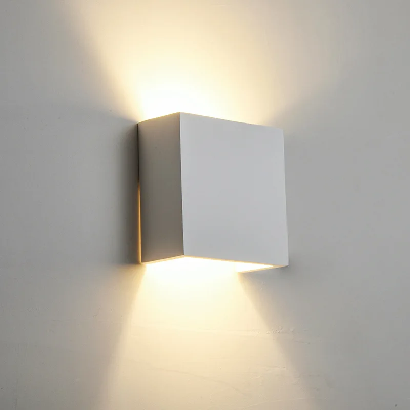 Stock Available Modern Led Up And Down Indoor Outdoor Lights Waterproof Ip65 Wall Lamp Sconce Bracket Mounted Wall Lights