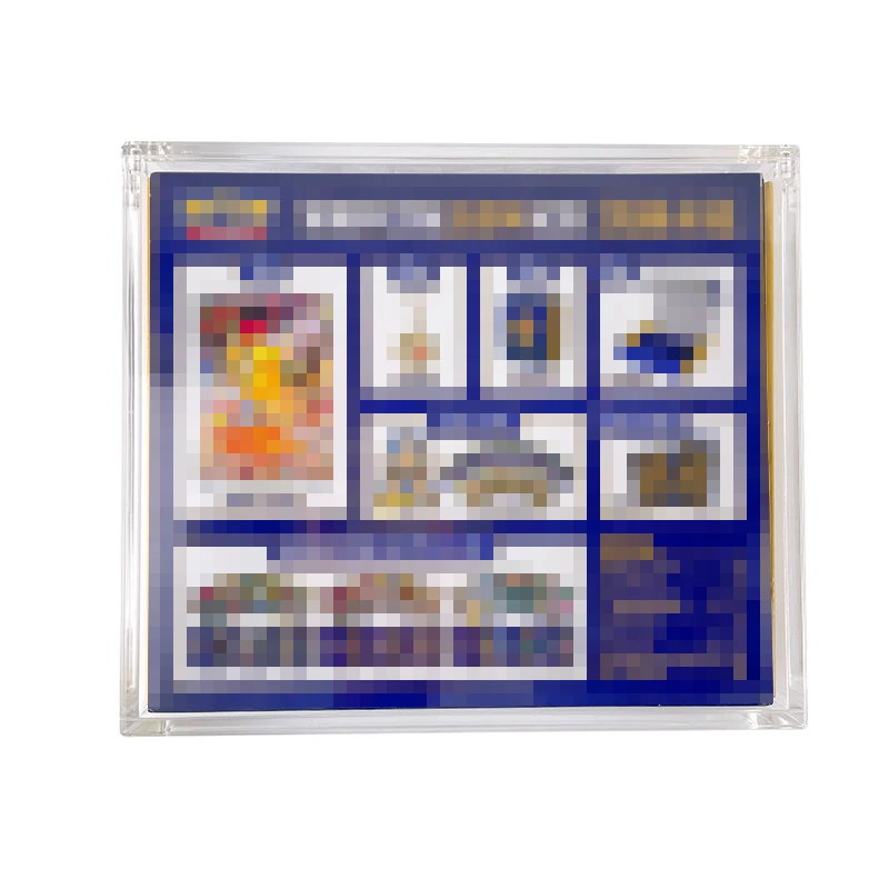 Yageli custom first edition shining evolutions magic the gathering packs carte cards Clear Acrylic pokemoned box case